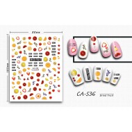 3D Nail Stickers - CA-536